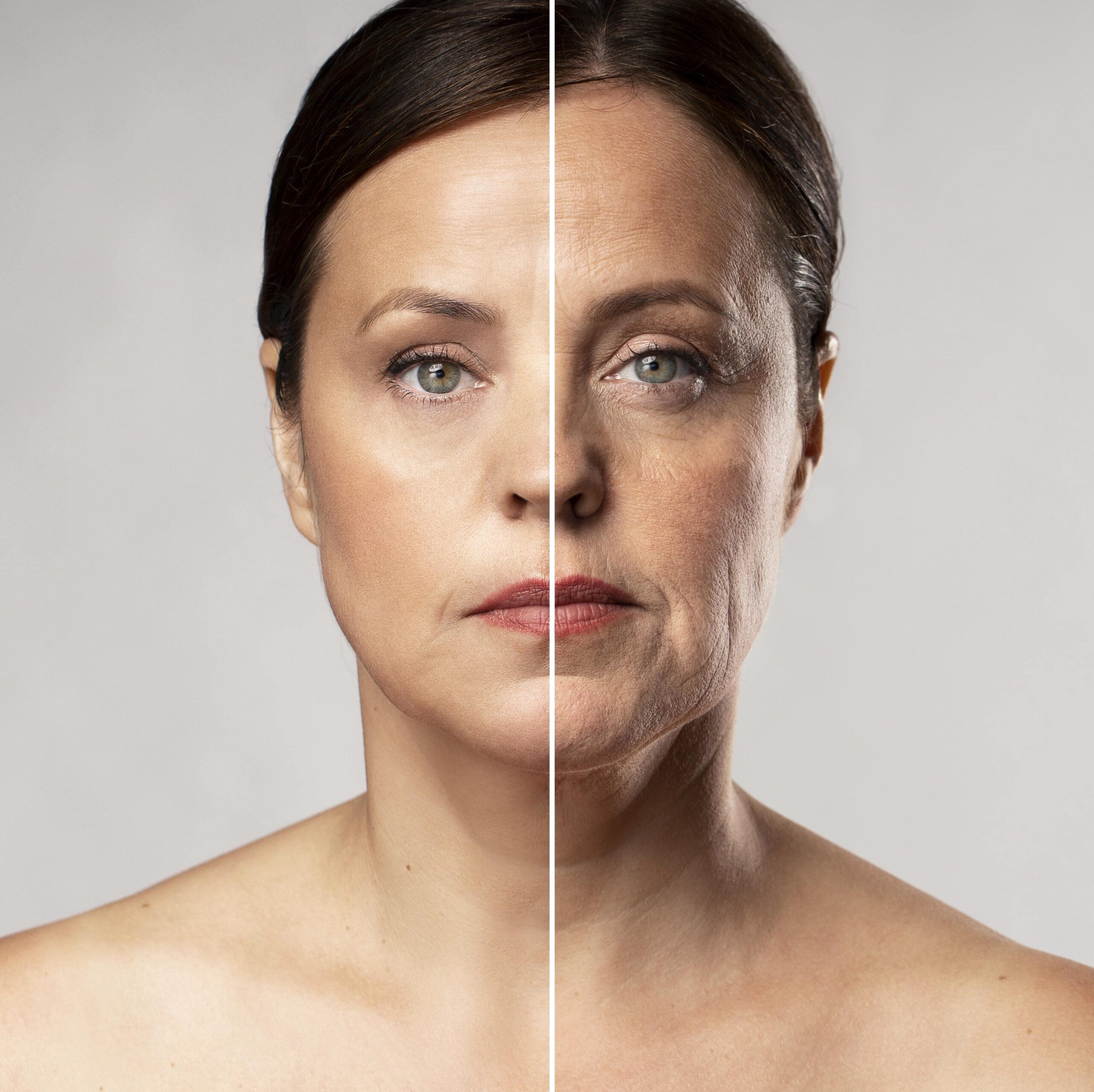 before after portrait mature woman retouched 1 min scaled